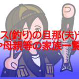 マルコス(釣り)の旦那(夫)や子供!父親や母親等の家族一覧!