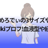 ちゅきめろでぃの3サイズやカップ等のwikiプロフ!血液型や経歴!