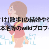 ななすけ(散歩)の結婚や彼氏!年齢や本名等のwikiプロフィール!
