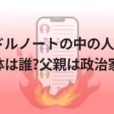デスドルノートの中の人(中身)の正体は誰?父親は政治家?